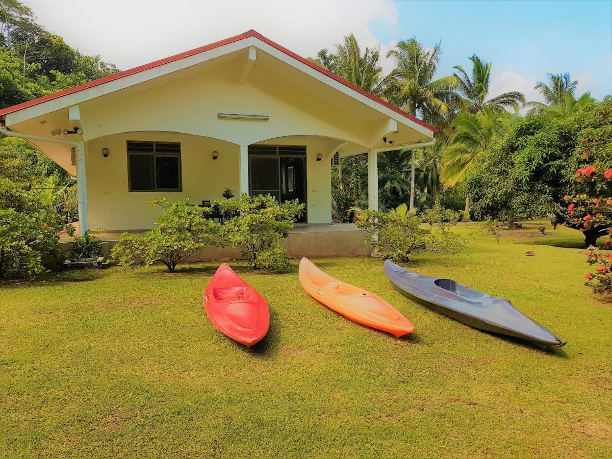 Huahine - Tipanier House Villa Haapu Exterior foto